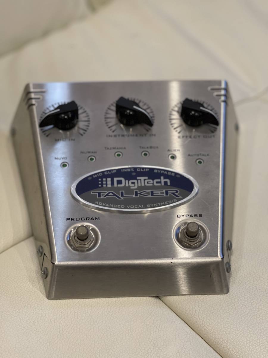 【傷や汚れあり】激レア DigiTech TALKER ADVANCDED VOCAL SYNTHESIS エフェクター ボーカルシンセシス