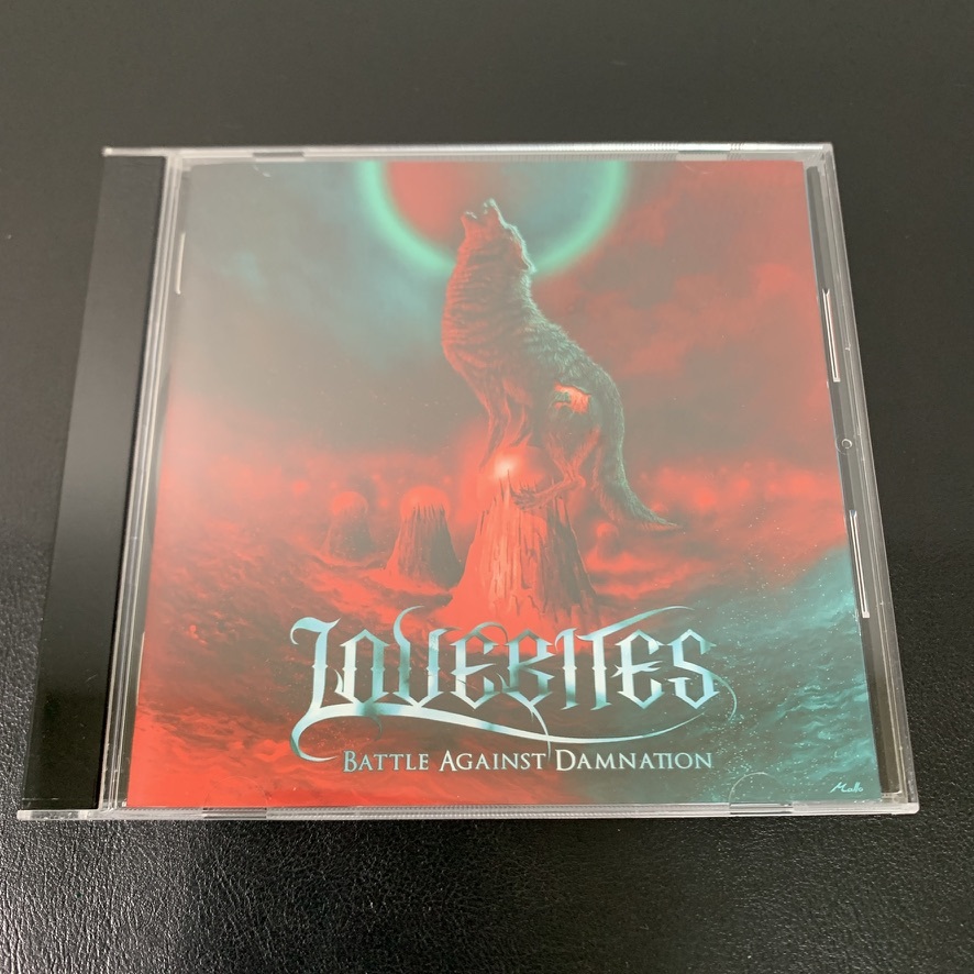 LOVEBITES CD BATTLE AGAINST DAMNATION 初回盤 直筆サイン入り