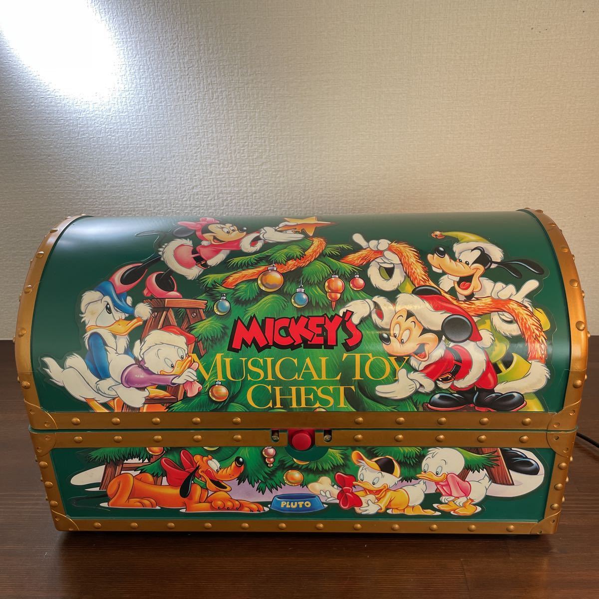【傷や汚れあり】MICKEY'S MUSICAL TOY CHEST ミッキーミュージカルトイチェスト クリスマスソング全35曲収録 の落札
