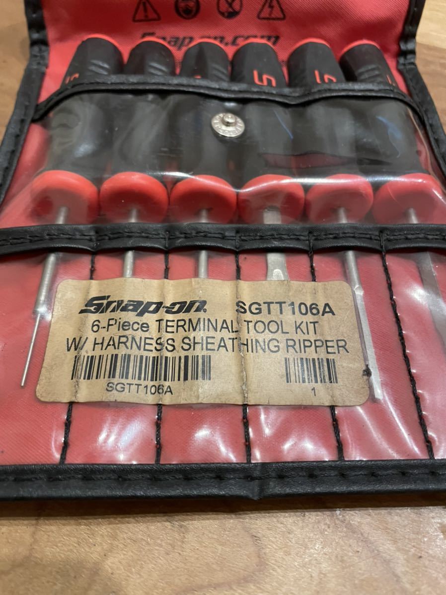 【未使用に近い】スナップオン snapon ターミナルツールキット 6ピース SGTT106A の落札情報詳細 ヤフオク落札価格情報 オークフリー