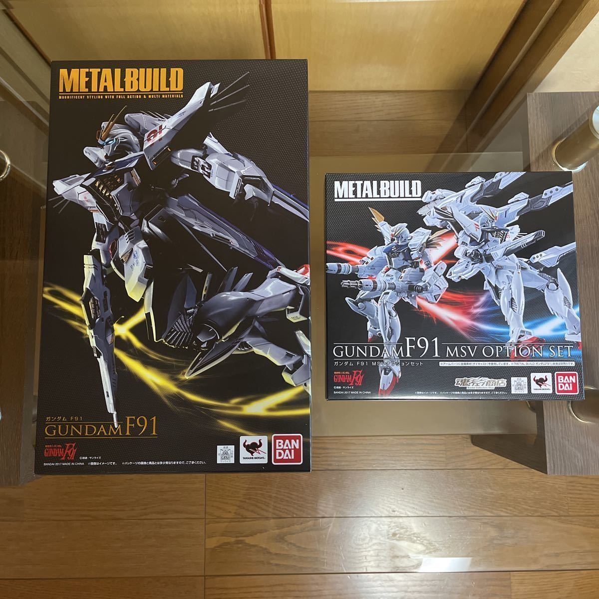 機動戦士ガンダムF91 ガンダムF91 MSVオプション 抽選販売】METAL BUILD ガンダムF91 MSVオプションセット | 機動