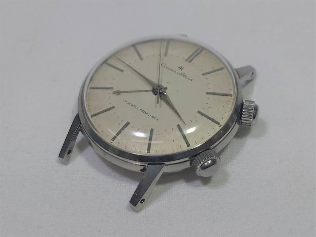 全体的に状態が悪い】CITIZEN シチズン Citizen Alarm 17 Jewels