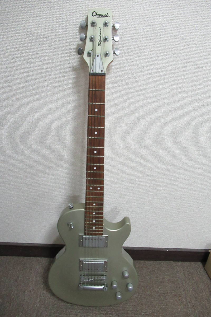シャーベル Charvel Refinement ギター Charvel シャーベル Refinement エレキギター レスポールタイプ シルバー