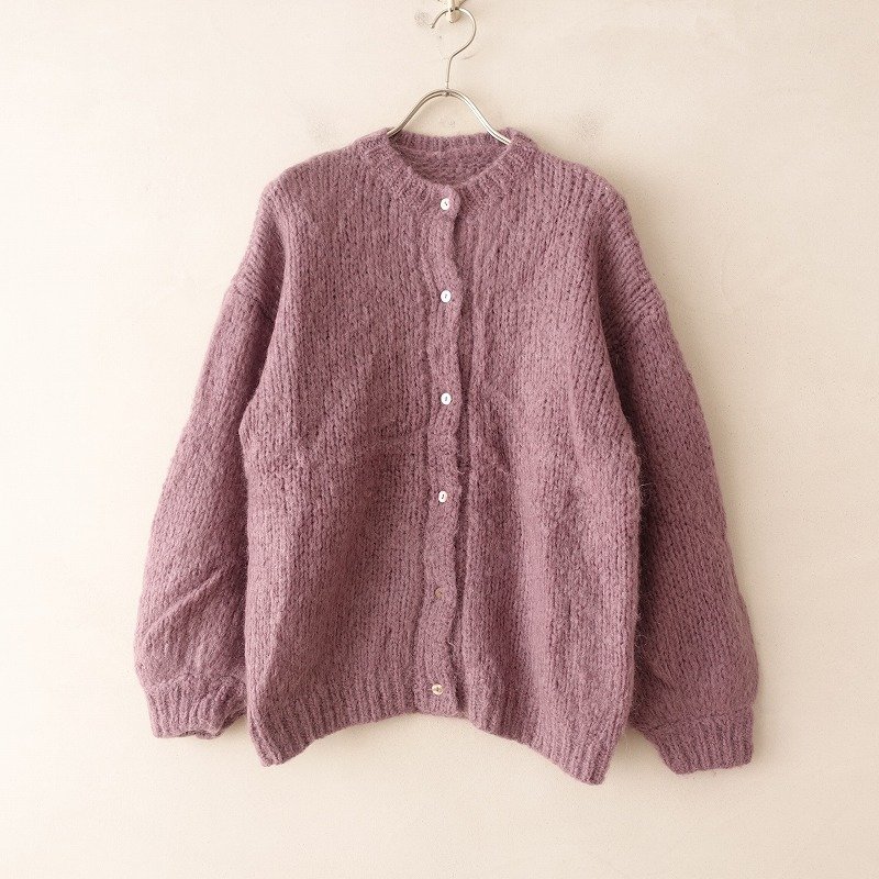 ADIEU TRISTESSE AMYRISモヘヤビッグスリーブカーディガン