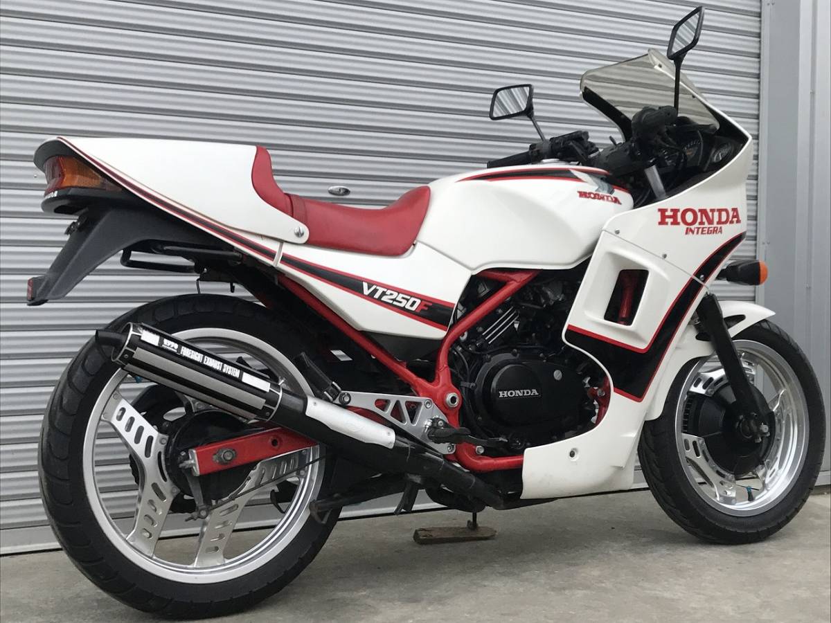 目立った傷や汚れなし】全国送料37500円 ホンダ VT250F インテグラ