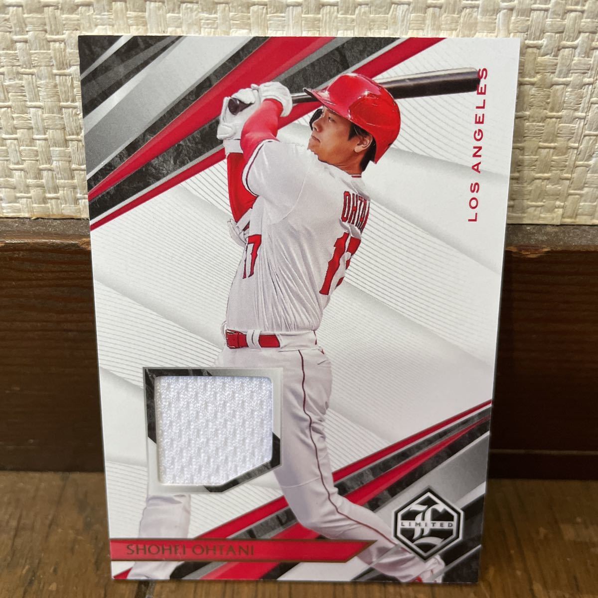 大谷翔平 ジャージ バット カード X/99 PANINI 2018