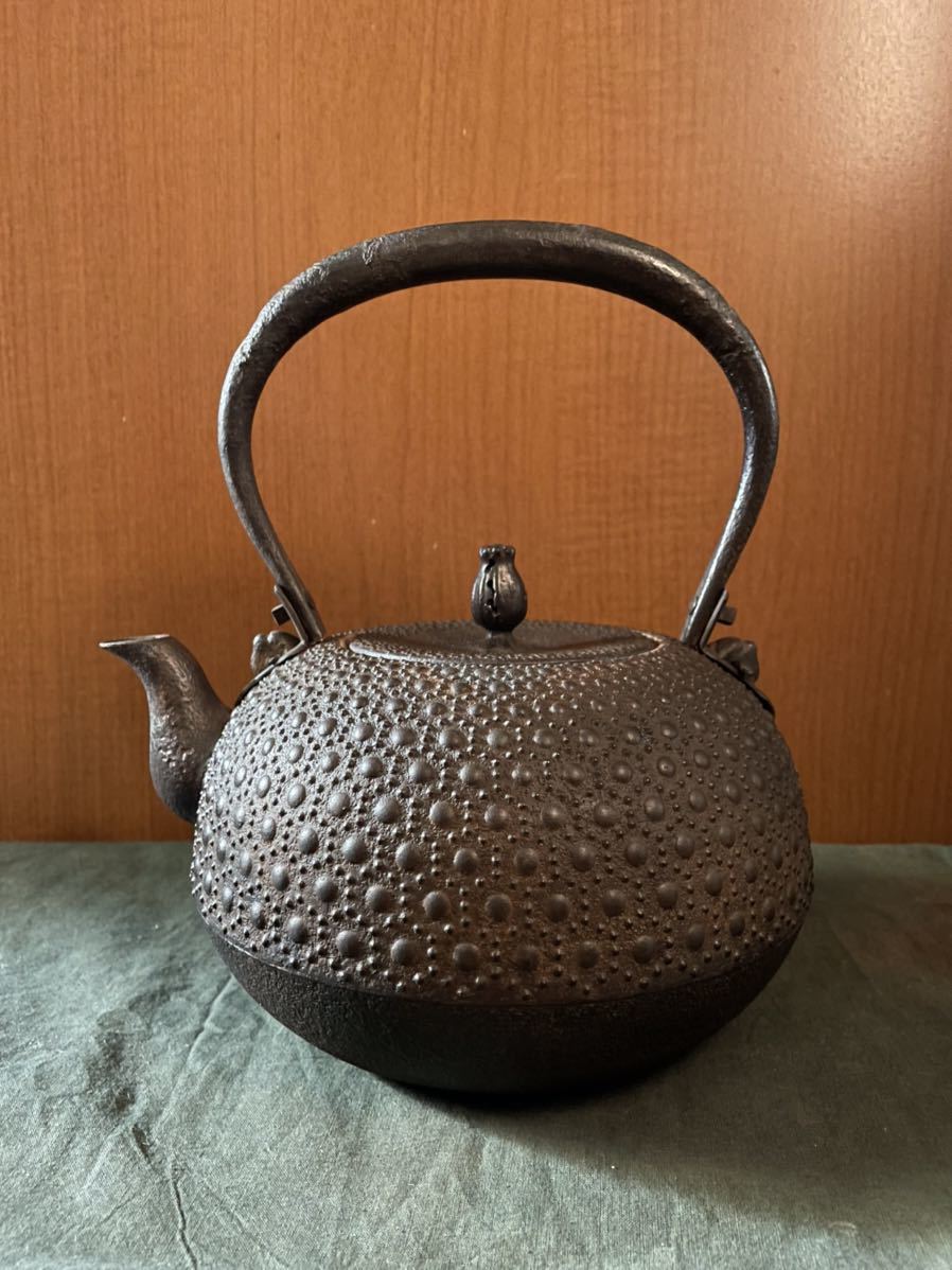 正寿堂 鉄瓶 人間国宝 高橋敬典 老梅紋様 SALE，人気SALE