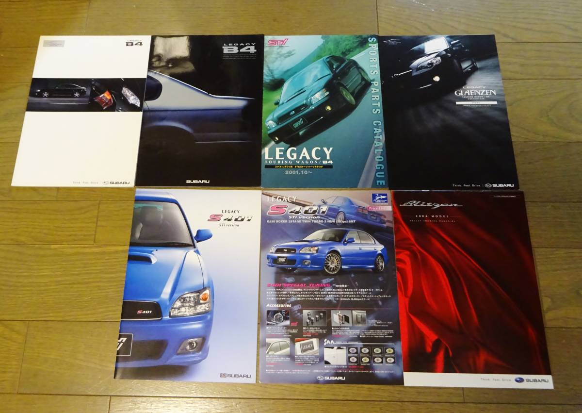 【やや傷や汚れあり】☆ SUBARU スバル LEGACY B4 S401 Blitzen カタログ 中古 自動車カタログ ☆の落札情報詳細 ...