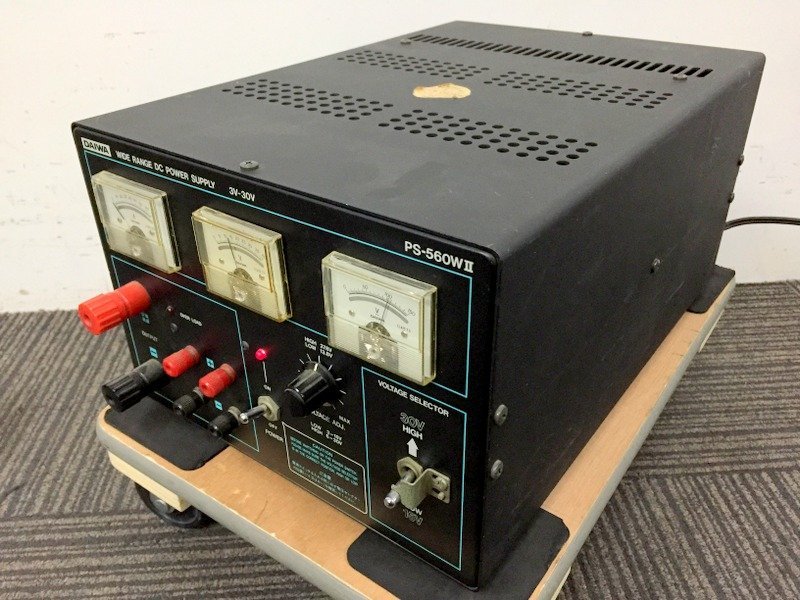 全体的に状態が悪い】【通電動作未確認】DAIWA PS-560WII POWER SUPPLY