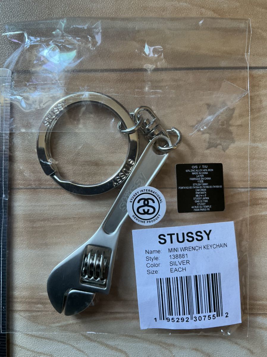 【未使用】新品 Stussy モンキーレンチ キーホルダー ステューシー アジャスタブル レンチ アクセサリーの落札情報詳細 ヤフオク落札