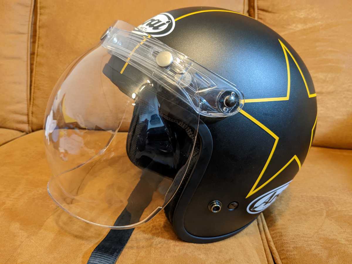 Arai Classic-MOD　ジェットヘルメット 社外シールド付き アライヘルメット Arai CLASSIC MOD （クラシック・モッド