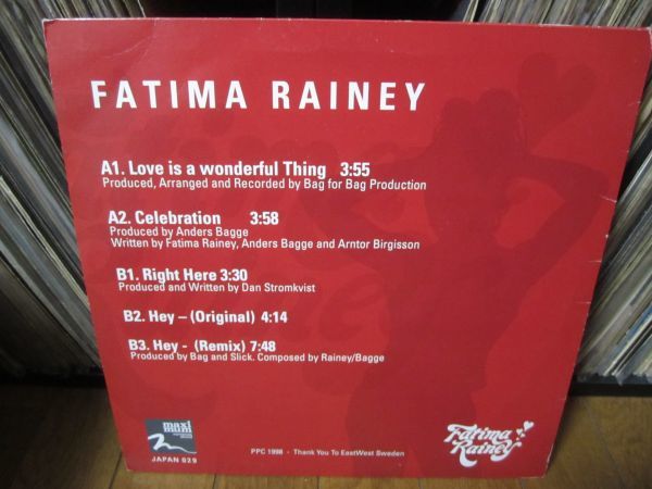 Fatima Rainey / SPECIAL 5 TRACK レア Fatima Rainey - Special 5 Track Limited Edition (inc. Right