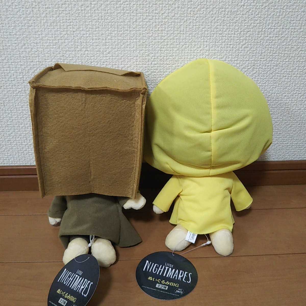 未使用】リトルナイトメア モノ シックス 全2種 ぬいぐるみBIG 約30cm