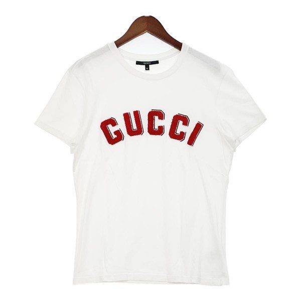 GUCCI グッチ 2021 長袖シャツ ロゴ 刺繍 無地 トップス