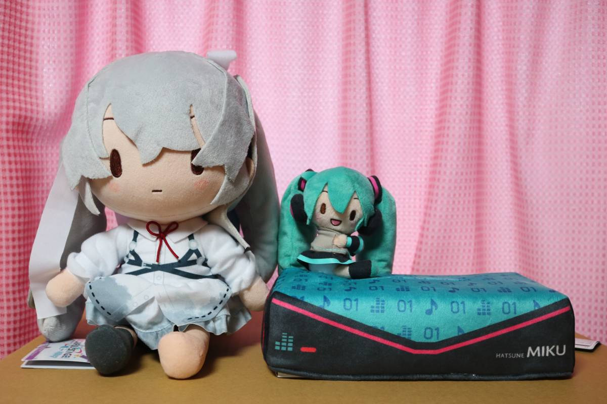 未使用】初音ミク プレミアム ティッシュボックスカバー 誰もいない