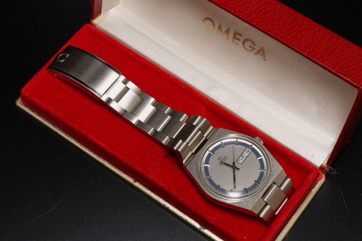 【傷や汚れあり】【No、04】中古腕時計 OMEGA AUTOMATIC Geneve ジュネーブ 稼働品 純正ベルト 現状品 の落札情報詳細