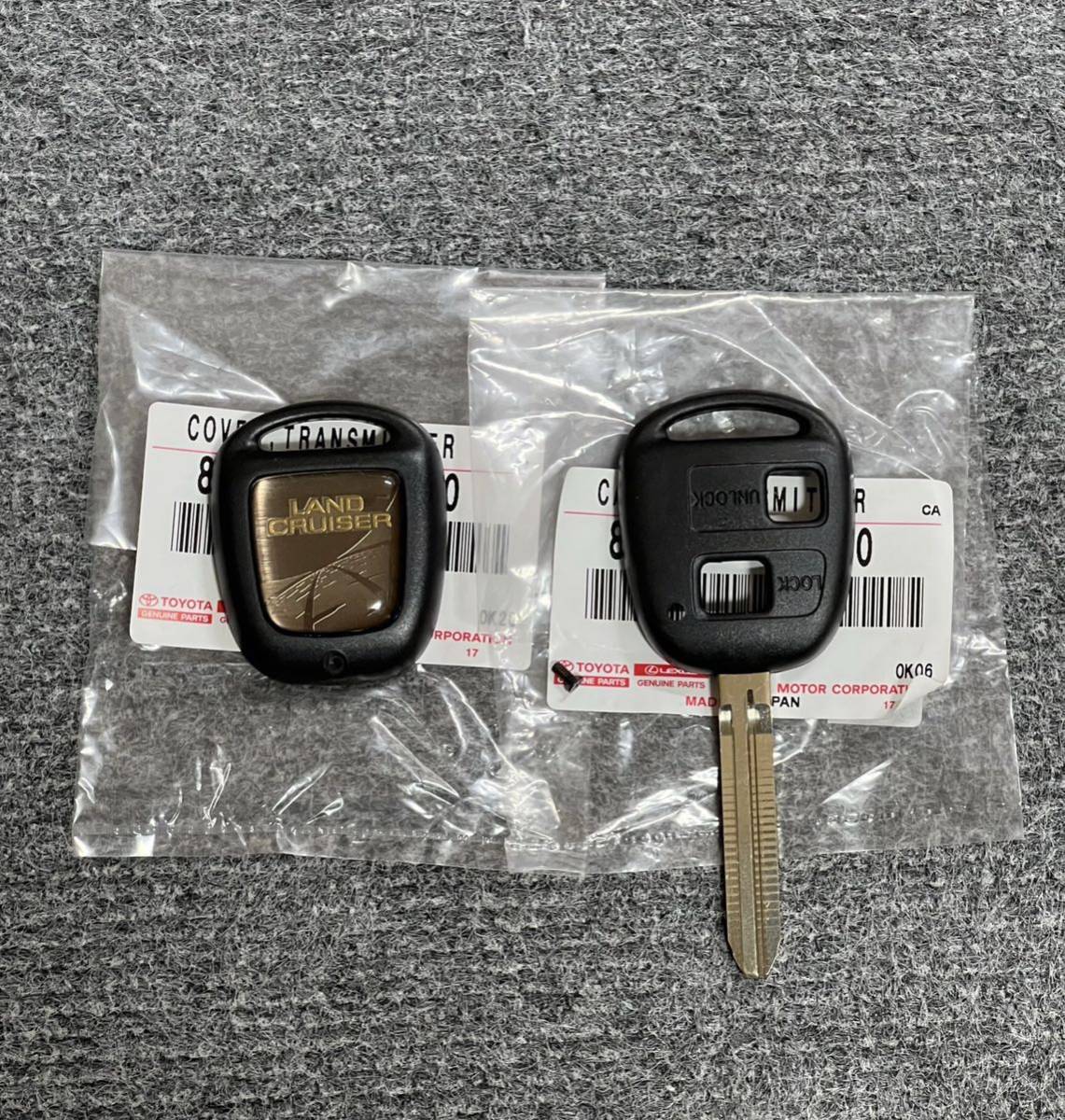 未使用】トヨタ 純正品 新品 ランクル ランドクルーザー プラド キー