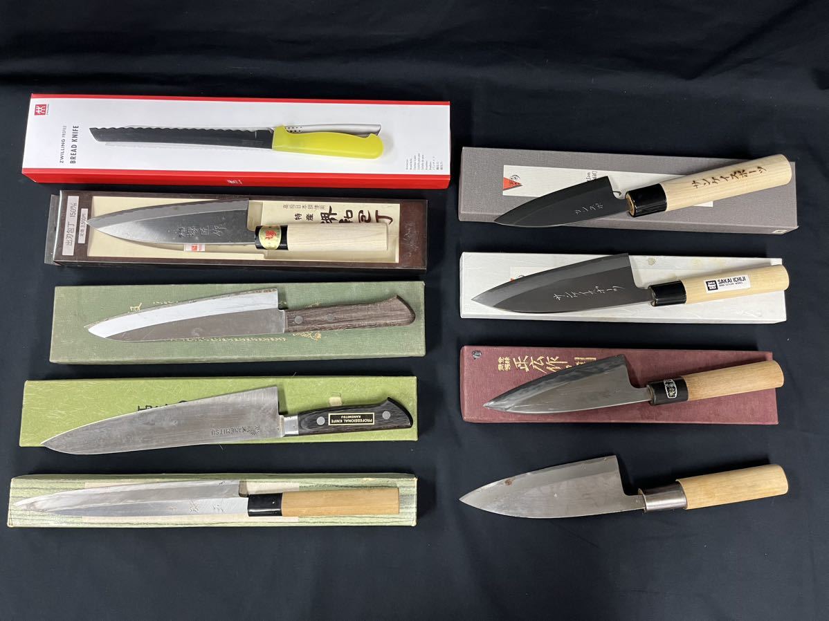 高鳳 高級 薄刃包丁 青銅 木製鞘セット 高鳳 高級 薄刃包丁 青銅 木製