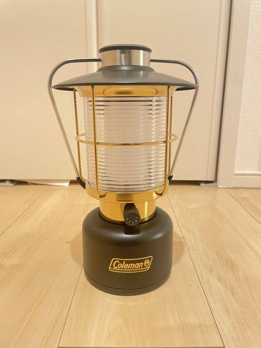 未使用に近い】【ケース付き】超美品 コールマン メタリックランタン