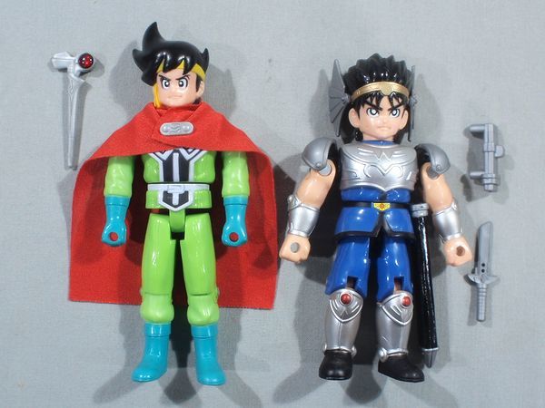 傷や汚れあり】□当時物 タカラ ダイの大冒険 バトルアクション