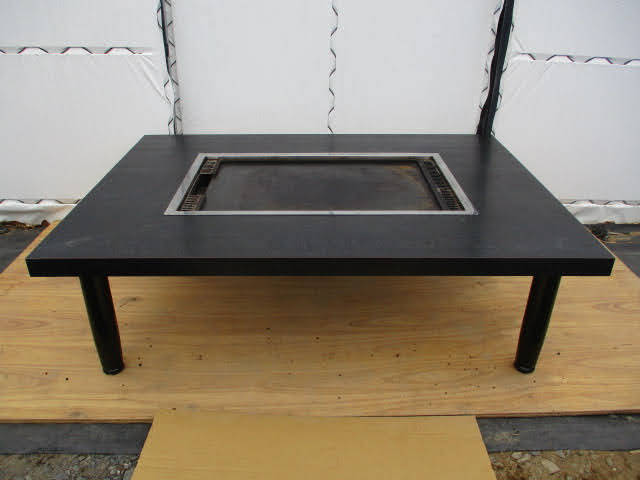 業務用】鉄板焼き座卓テーブル(都市ガス)