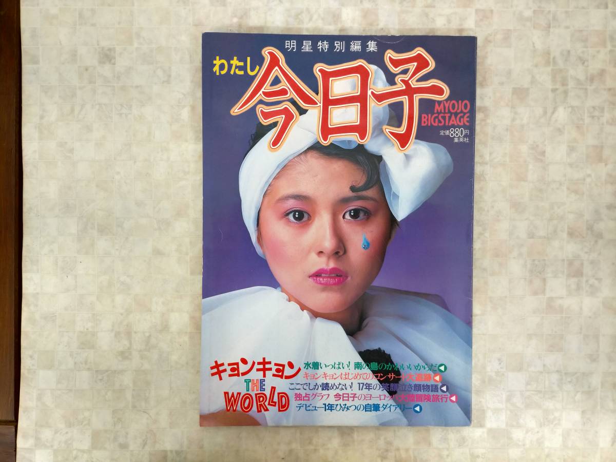 小泉今日子 明星特別編集 ○わたし今日子 キョンキョンTHE WORLD