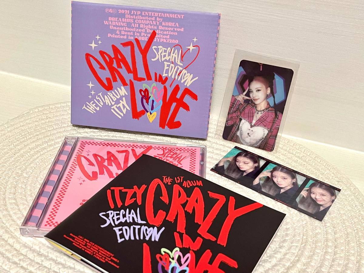 ITZY イェジ トレカ CRAZY IN LOVE 19 ITZY CRAZY IN LOVE イェジ トレカの通販 by キティ's shop｜ラクマ