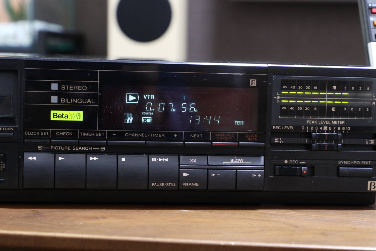 整備品 SONY Hi-Band Betamax SL-HF507ベータマックス SONY ベータ