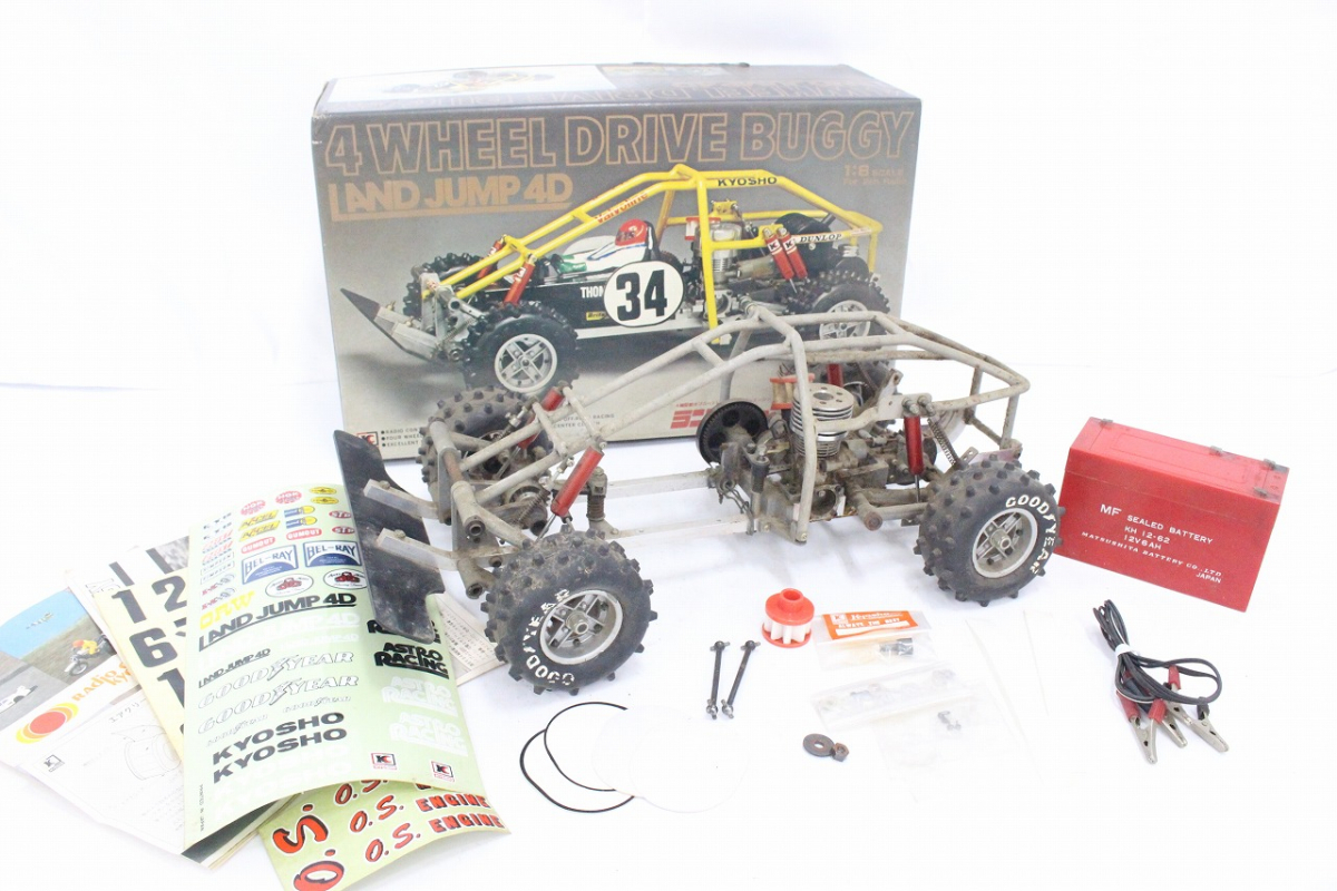 全体的に状態が悪い】【行董】 京商 kyosho LAND JUMP ランドジャンプ