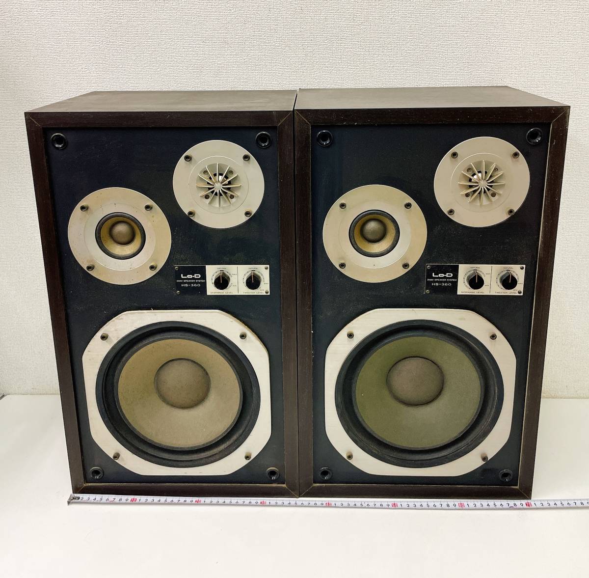 Lo-D 20㎝3way HS—3 全ユニットOK ギャザードエッジも完璧
