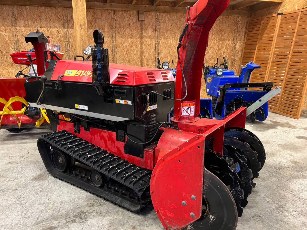 22馬力ディーゼル！ヤナセ11-22HST 機関良好 除雪機