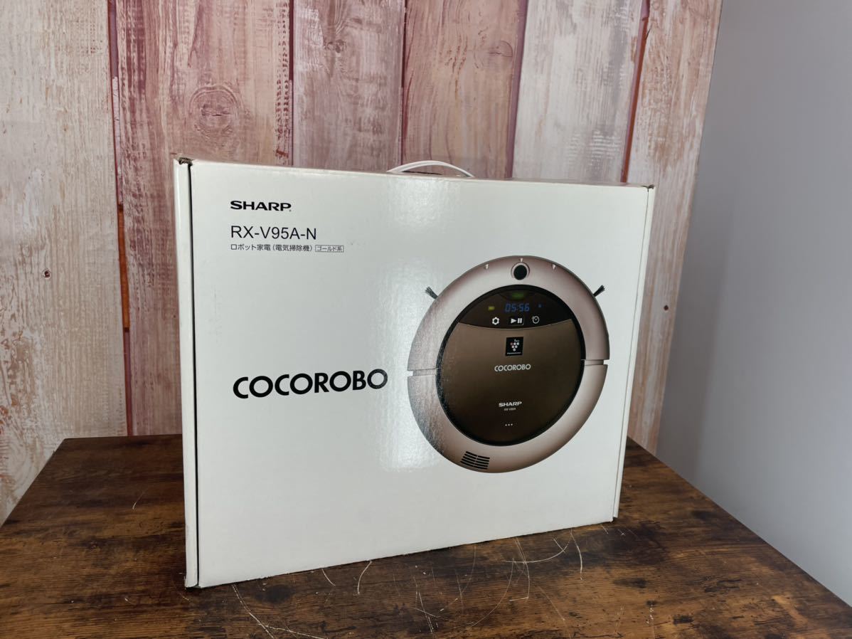 ジャンク◆シャープ ロボット掃除機 COCOROBO ココロボ RX-V100-W □Yd&frasl;273☆シャープ SHARP☆ロボット掃除機☆ココロボ COCOROBO☆RX-V90-