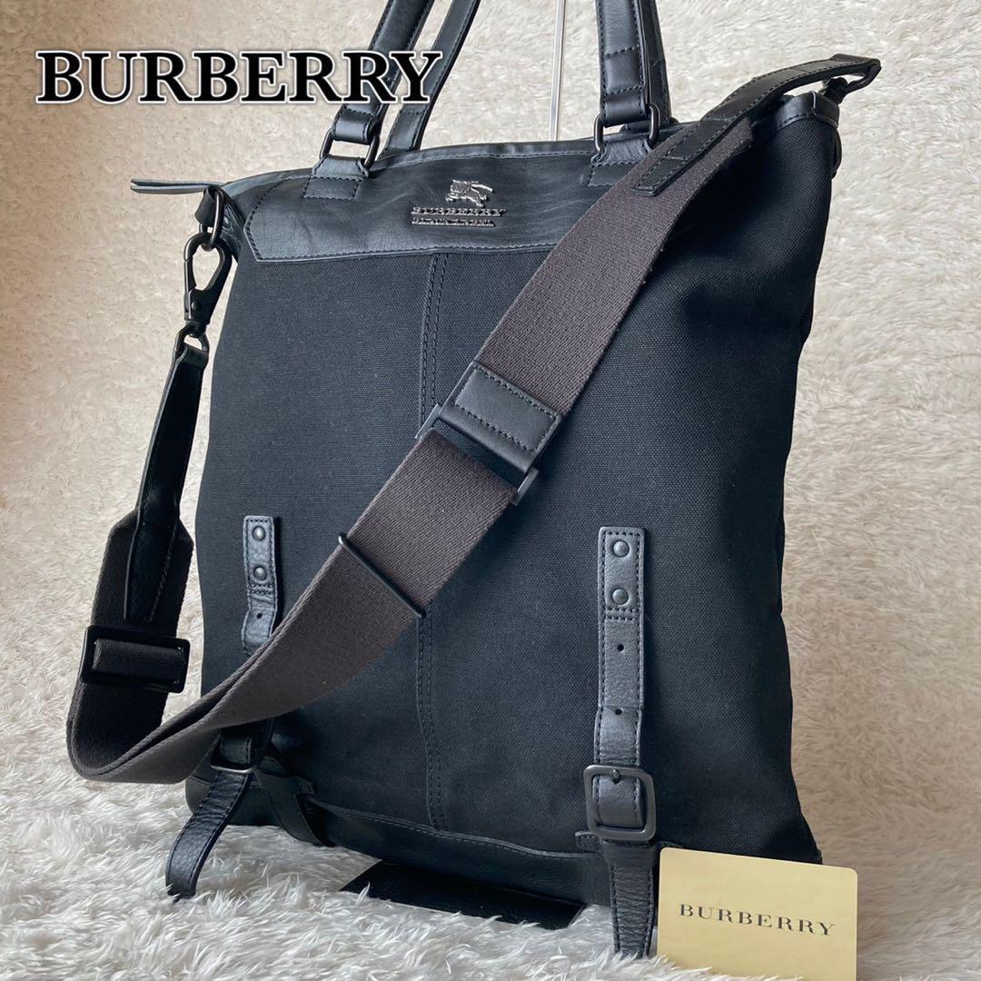 【目立った傷や汚れなし】【極美品】 Burberry black label バーバリーブラックレーベル 2way トートバッグ ショルダー
