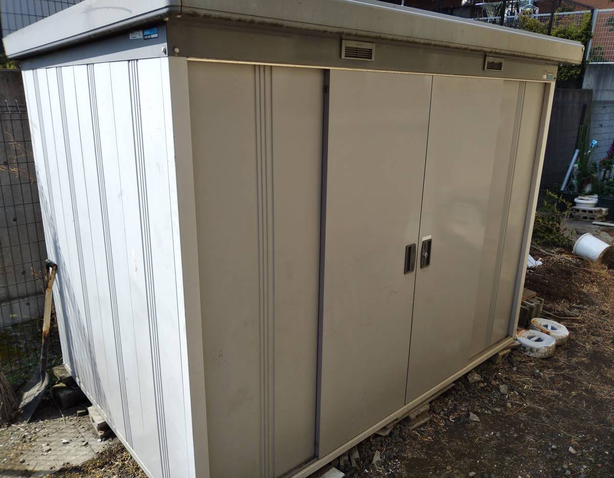 【屋外収納に】イナバ物置■幅155㎝タイプ /安心の鍵付き 屋外収納に】イナバ物置□幅155㎝タイプ /安心の鍵付き