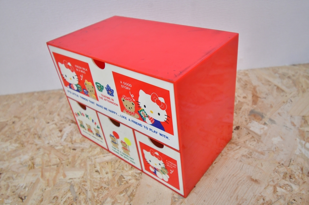 キティちゃん 初期 チェスト 引き出し 1975年1990年 - メルカリ