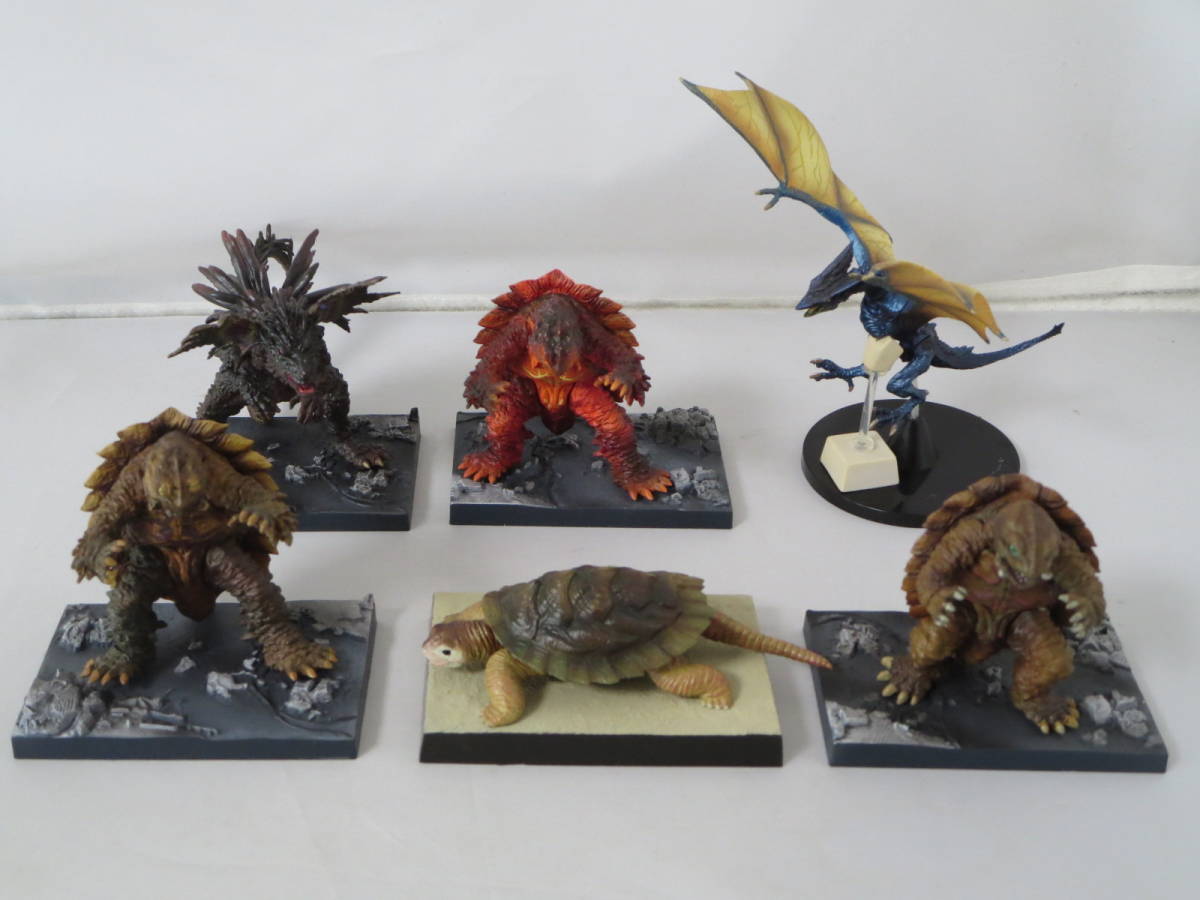 レア アトリエG1 ジーダス & トト ガメラ 怪獣 ソフビ