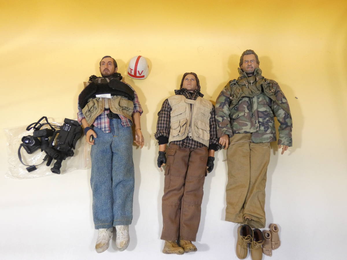 このフィギュア復元できる方いませんか？ミリタリー　 傷や汚れあり】【ジャンク扱い】ミリタリー アクションフィギュア 1/6