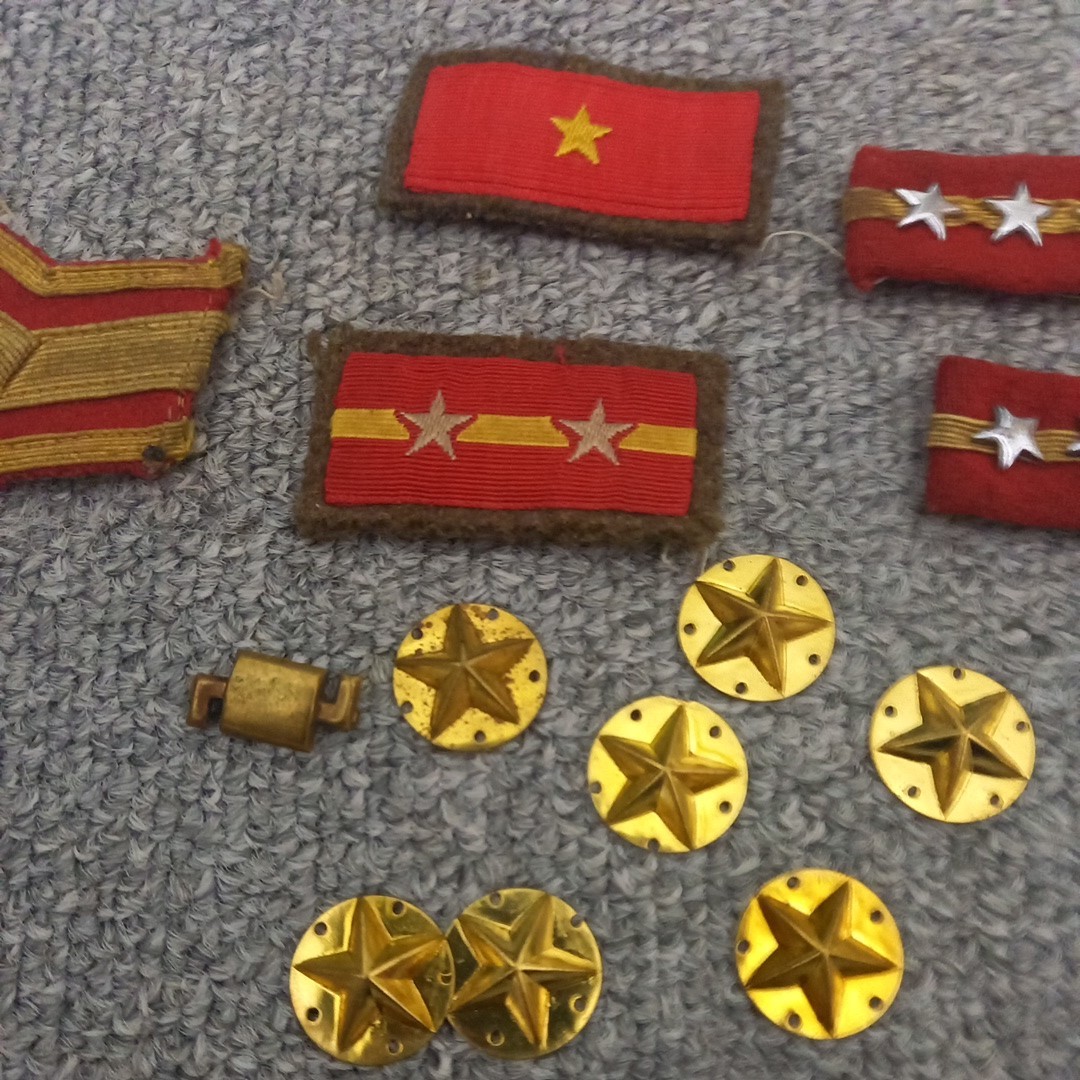 階級章 襟章 旧日本軍 旧日本陸軍 日本軍 陸軍 帝国陸軍 大日本帝国軍