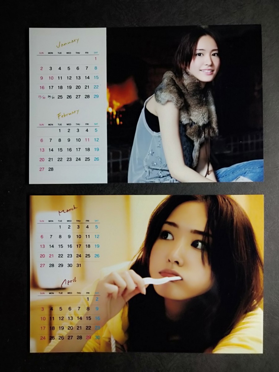 新垣結衣 カレンダー 2011年 未使用｜印刷物