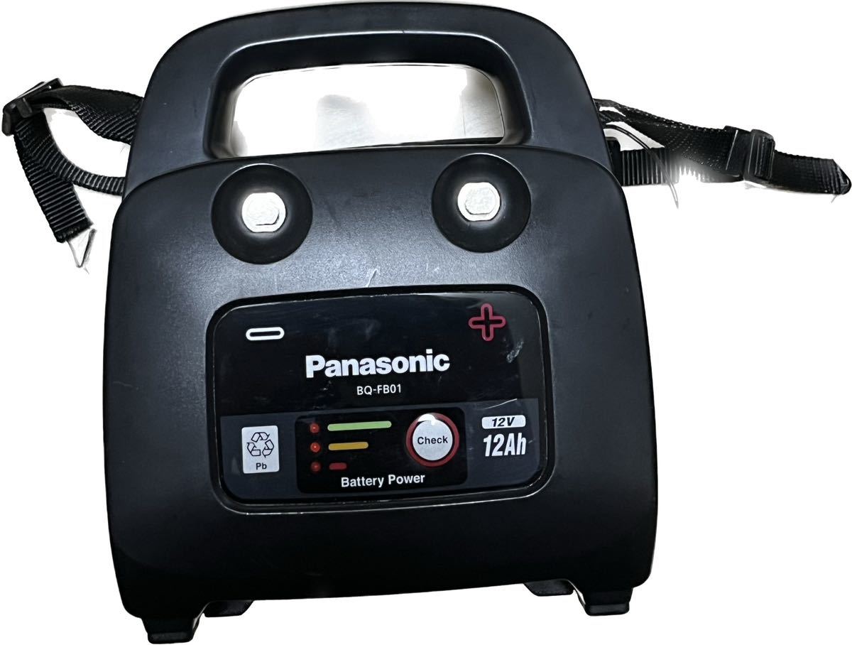 中古 Panasonic パナソニック BQ-FB01 中小型電動リール用 バッテリーパック 釣り道具 電動リール用バッテリー ナショナルBQ-118 パナソニックBQ-FB01