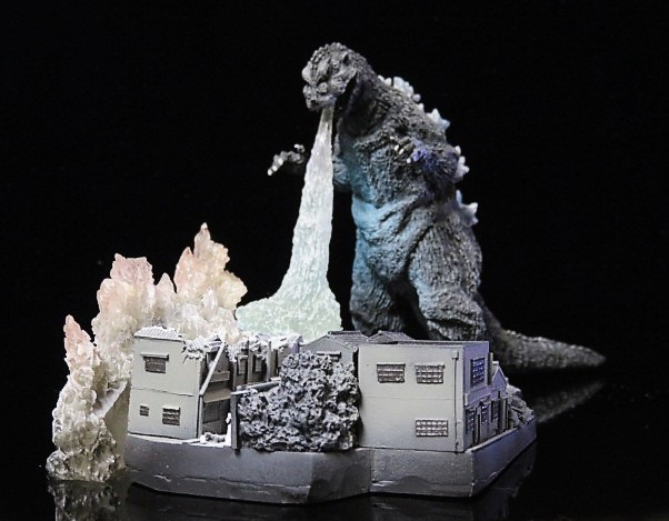 キャスト 特撮大百科 水爆 大怪獣 ゴジラ 白熱光 放射ver