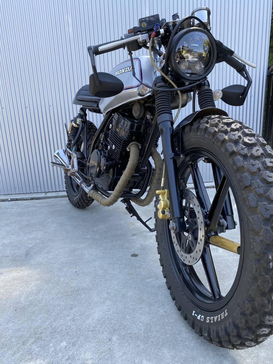 やや傷や汚れあり】CBX125 カスタム ホンダ 改造車 検索 スクラン