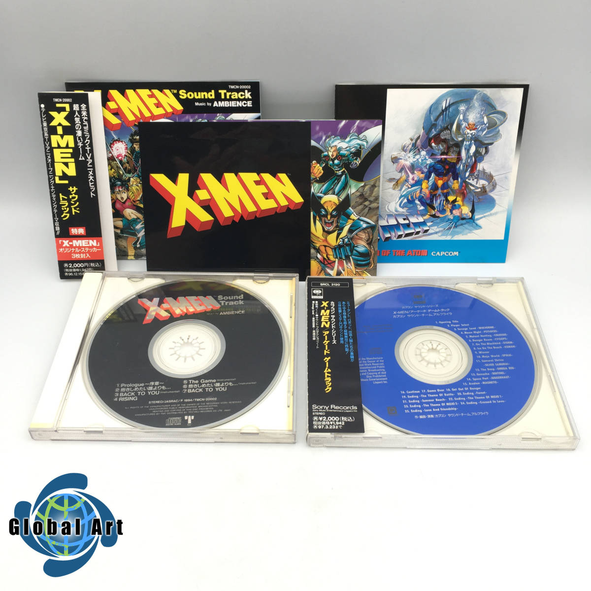 X-MENアーケード ゲームトラック CD サウンドトラック帯付き