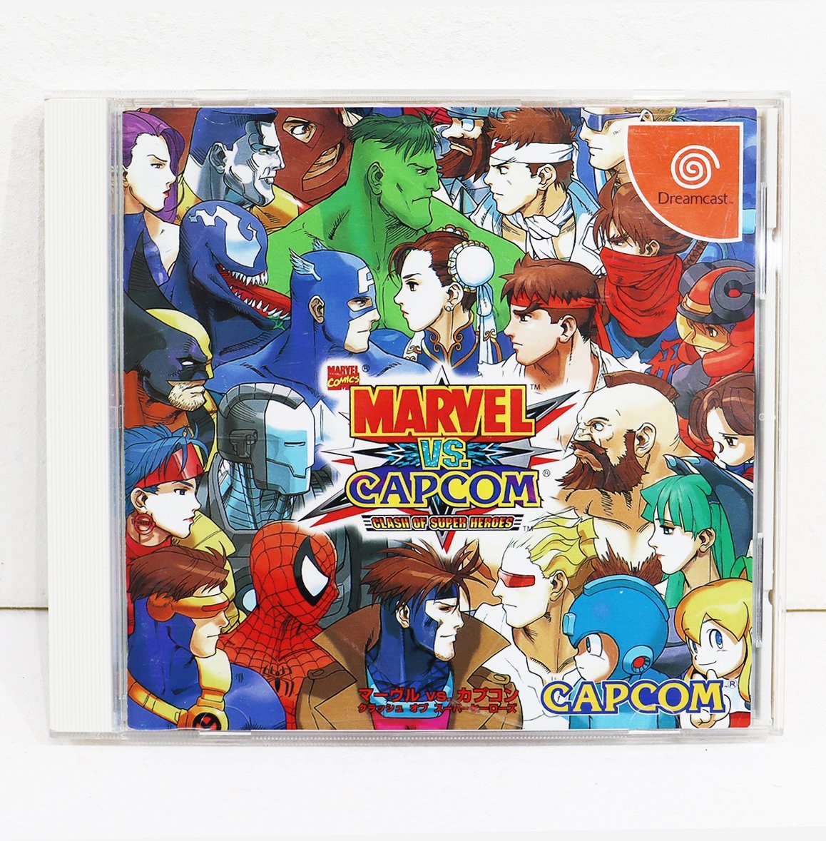 ドリームキャスト】MARVEL vs CAPCOM ふれん クラッシュ オブ ヒーローズ