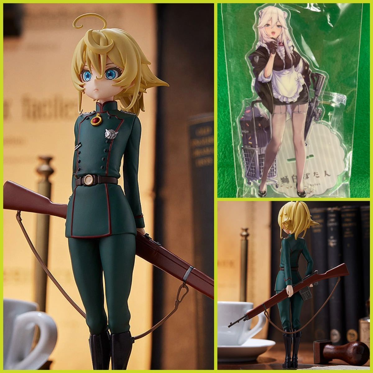 幼女戦記 異世界みゅーじあむ ターニャ・デグレチャフ BIGアクリルスタンド 未使用】TVアニメ 幼女戦記Ⅱ ターニャ・デグレチャフ フィギュア
