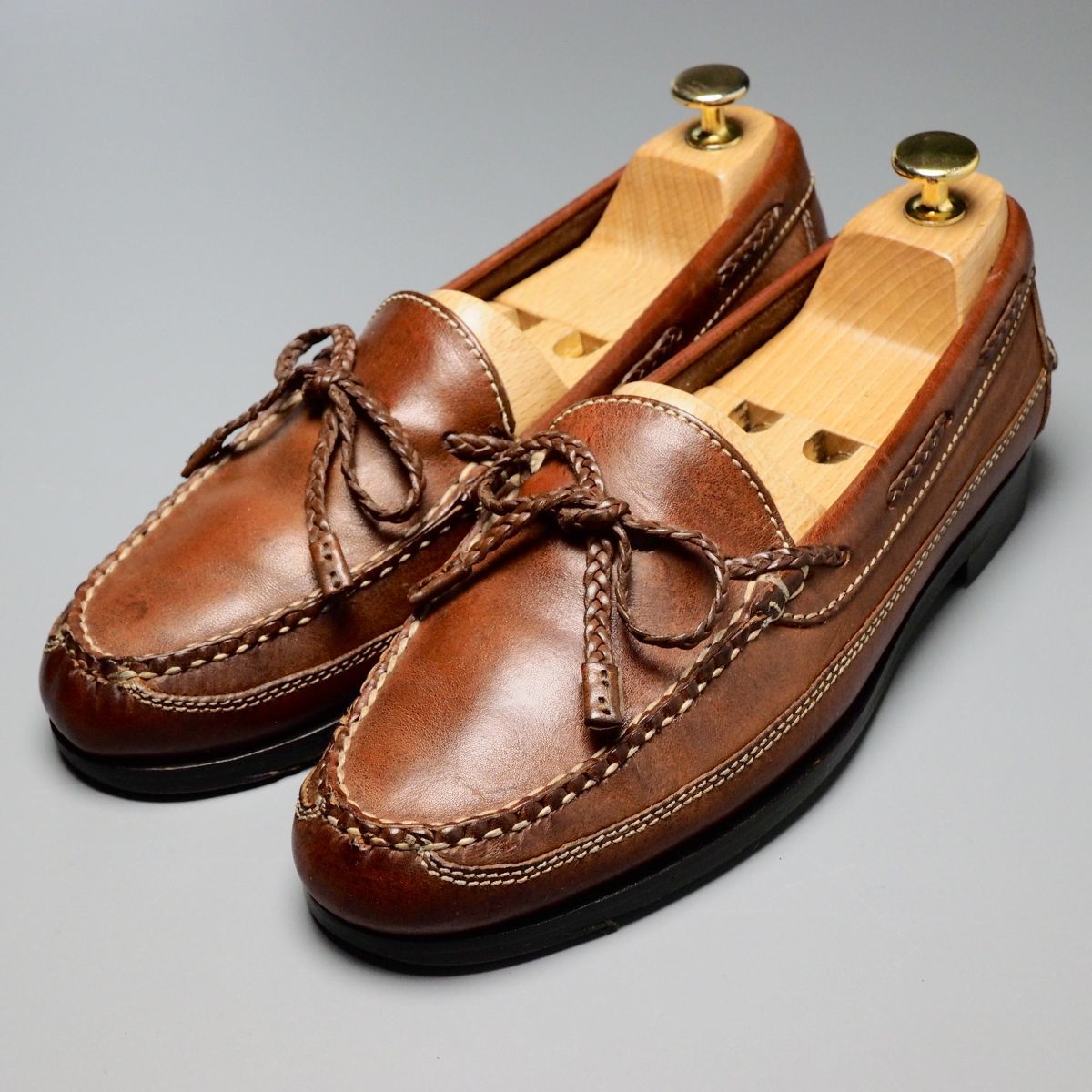 傷や汚れあり】MF0764//*コールハーン/COLE HAAN*メンズ7.5D/ボート