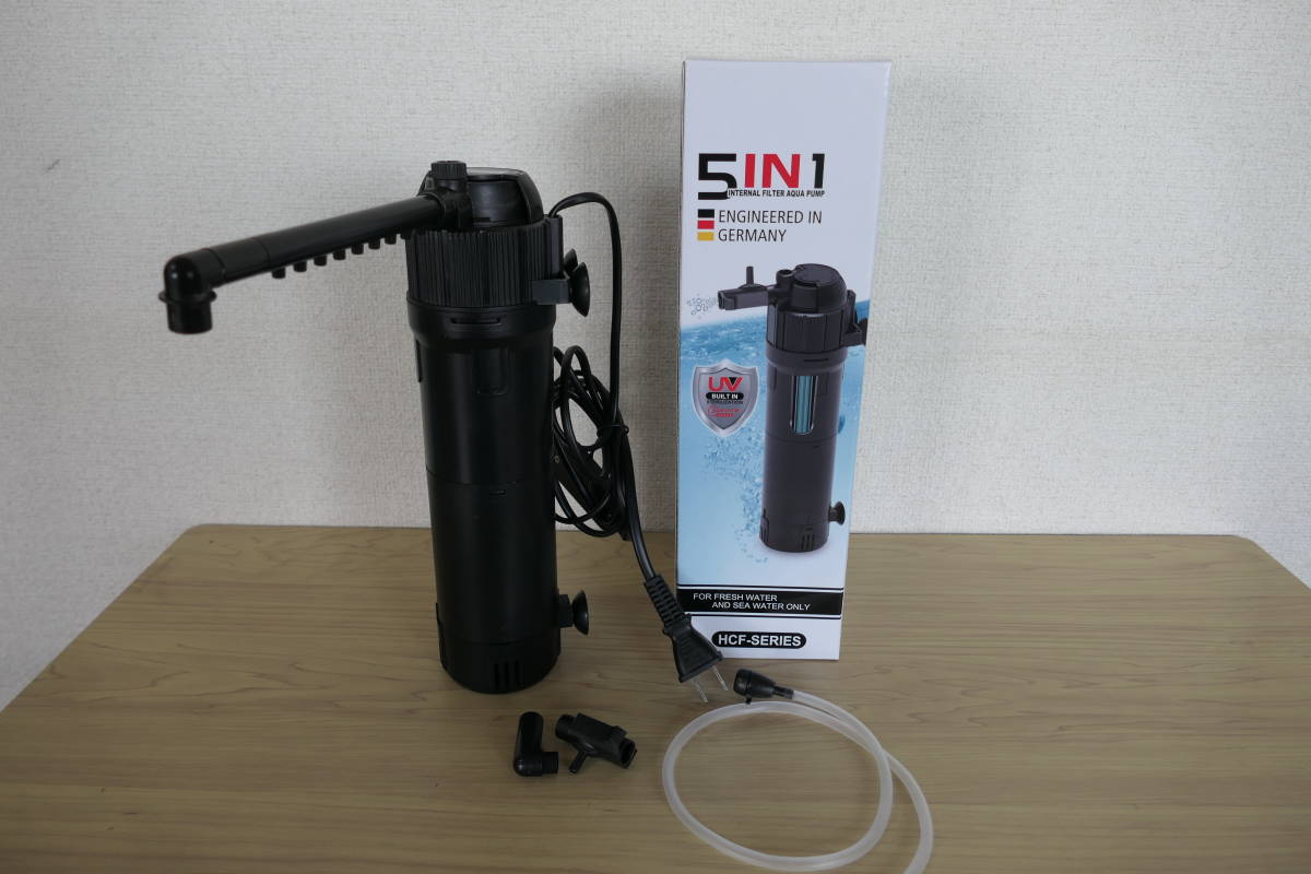 最新DCポンプ 最大5500L/H 6段階調整可能 両陸両用ポンプ 水中ポンプ