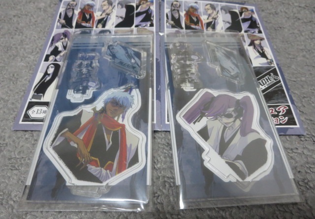 初代護廷十三隊 アクリルフィギュア全種 未開封 ブリーチ フィギュア