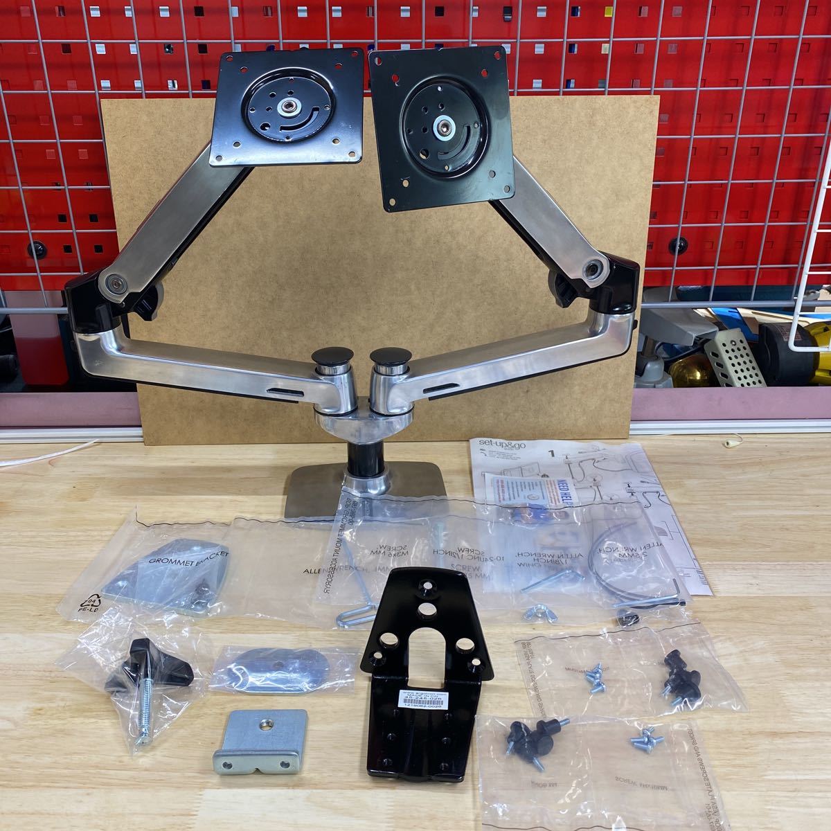 ERGOTRON モニターアーム シルバー 中古 Yahoo!オークション