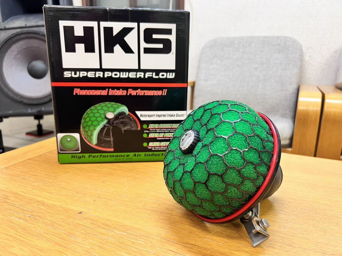 HKS　スーパーパワーフローリローデッド 200φ/100φ 　　長期保管品